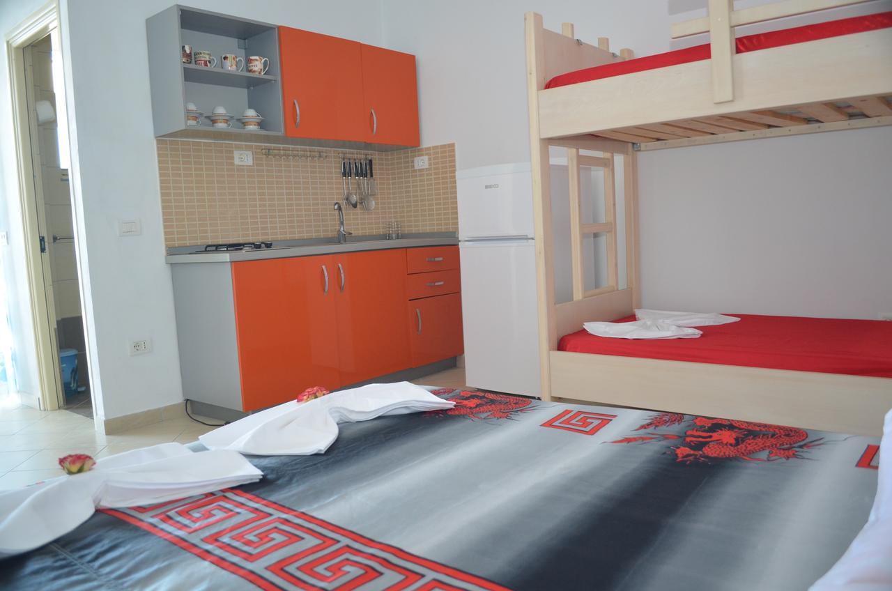 Vila Hadhri Borsh Kültér fotó